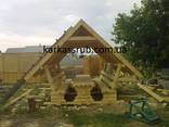 Беседка из бруса - фото 1