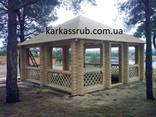 Беседка из бруса - фото 3