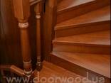 Деревянные лестницы, изготовление лестниц из дуба и ясеня - фото 1