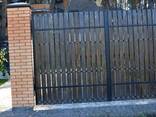 Деревянные ворота, калитки, заборы. "Броневик". - фото 3