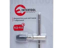 Тримач для мітчиків Т-подібний M3-M6 Intertool SD-8406