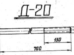 Деталь кріплення ригелів Д-20