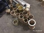 Заготовка бронза БрО10Ф1 БрАМЦ ОЦС5-5-5 БраЖ втулки - фото 3