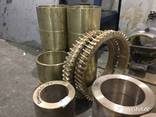 Заготовка бронза БрО10Ф1 БрАМЦ ОЦС5-5-5 БраЖ втулки - фото 1