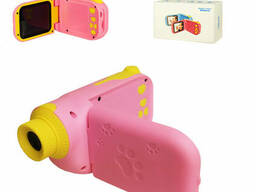 Детская цифровая видео камера METR+ с картой памяти (Розовый) (C138(Pink))