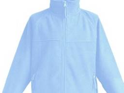 Детская флисовая куртка, голубая