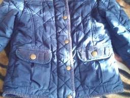 Детская утепленная курточка