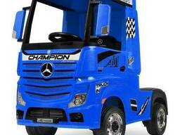 Детский электромобиль-фура- грузовик Mercedes-BENZ Actros M 4208EBLR-4, синий