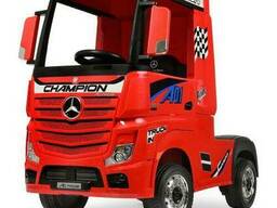 Детский электромобиль-грузовик Mercedes-BENZ Actros M 4208EBLR-3, красный в наличии Днепр