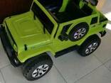 Детский электромобиль JEEP M 3445 EBLR-5- зеленый
