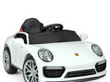 Детский электромобиль машина Porsche M 4611EBLR-1 белый 2мотора25W, 1аккум12V7AH