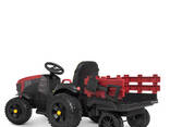 Детский электромобиль трактор M 4463BLR-3 красный 2 мотора 45W, 1аккум12V9AH