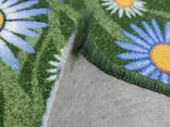 Детский ковролин на войлоке принт Цветы 2 м. ширина - фото 2