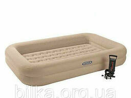 Детский надувной матрас (кровать для путешествий) Intex 66810 Kidz Travel Bed Set (107. ..