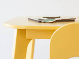 Детский столик и стульчик Tatoy для детей 4-7 лет Желтый