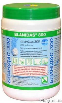 Дезінфекційний засіб Бланидас "Бланідас 300",300 шт.