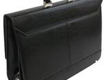 Діловий портфель із штучної шкіри JPB Vega Чорний (TE-32 black) - фото 3