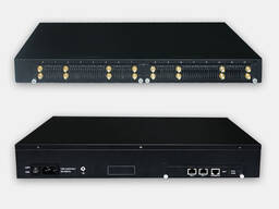 Dinstar UC2000-VF-16G-B - VoIP-GSM шлюз (DWG2000F-16G-B) бізнес-версія 1U