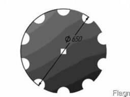 Диск бороны АГК (650мм) бор БДК-01.411