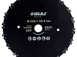 Диск для триммера Ø230×25.4мм 20Т цепной Sigma (5624651) - фото 1
