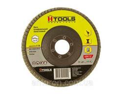 Диск шлиф, лепестковый 125*22 мм зерно 120 HTools, 62K112