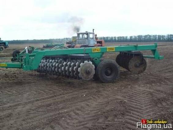 Дисковая борона БГР Солоха 4.2 с катком Новые диски