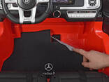Дитячий електромобіль Mercedes G63 AMG, джип М 4259EBLR-3, червоний - фото 3