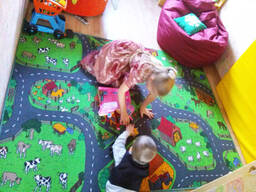 Дитячий килимок дорога Фарм