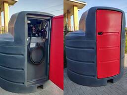 Резервуар 2500л двостінний METRIA для дизельного палива