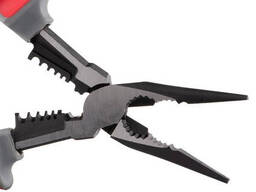 Длинногубцы многофункциональные со съемником изоляции 225мм AWG 8, 10, 12, 14, 16. ..