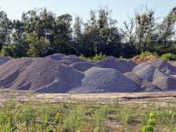 Для строительства отсев, смесь песчаная, гранитный отсев