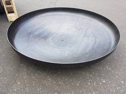 Днища стальные эллиптические сферические 1000х3; 1000х4 мм