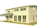 Дом из термообработанного бруса 170 м2 от производителя. Thermo Wooden House 115 - фото 2