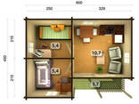 Summer garden house 25.2 m2 - фото 3