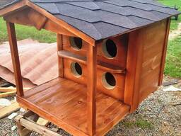 Домик для 4 -х котов утепленный.