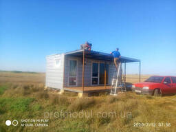 Домик с террасой 7*4,5 m