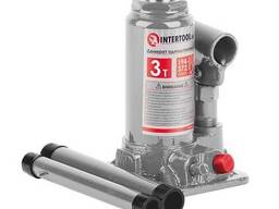 Домкрат ;стовпчик ; одноштоковий 3 т, у валізі Intertool GT0052