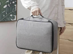 Дорожный кейс-деловая сумка-портфель, для хранения файлов, органайзер для документов и. ..