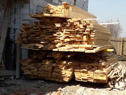 Дошка, брус, балки из сосны свежепили и сухостой.