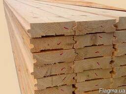 Доска пола 36 мм , сосна, 1сорт , L=4,3 м