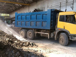 Доставка дробленного шлака 0-10мм