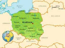 Доставка сборных грузов из Польши в Украину