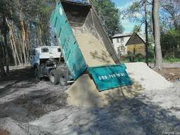 Доставка сыпучих стройматериалов. Вывоз стоительного мусора