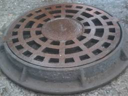 Дождеприемник чугунный круглый