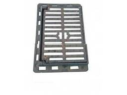 Дождеприемник тротуарный на завесах чугуный (ИН)