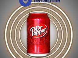 Dr Pepper 330ml, газовані напої, продаж оптом, великий вибір смаків