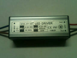 Драйвер для светодиодного прожектора 20W IP65 Код. 58624