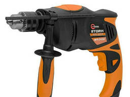 Дрель ударная Storm 850Вт, 0-2800об/мин,1.5-13мм, датчик износа щеток Intertool WT-0108