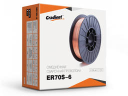 Дріт (проволока) з легованої сталі ER70S-6 d0,8мм , Gradient