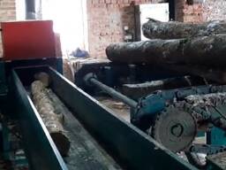 Дробарка ДДО-4 подрібнювач деревини, обапалу, круглого лісу в тирсу